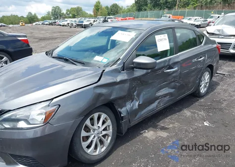 2018 Nissan Sentra Sv из США, поврежденный, VIN 3N1AB7AP0JL660081